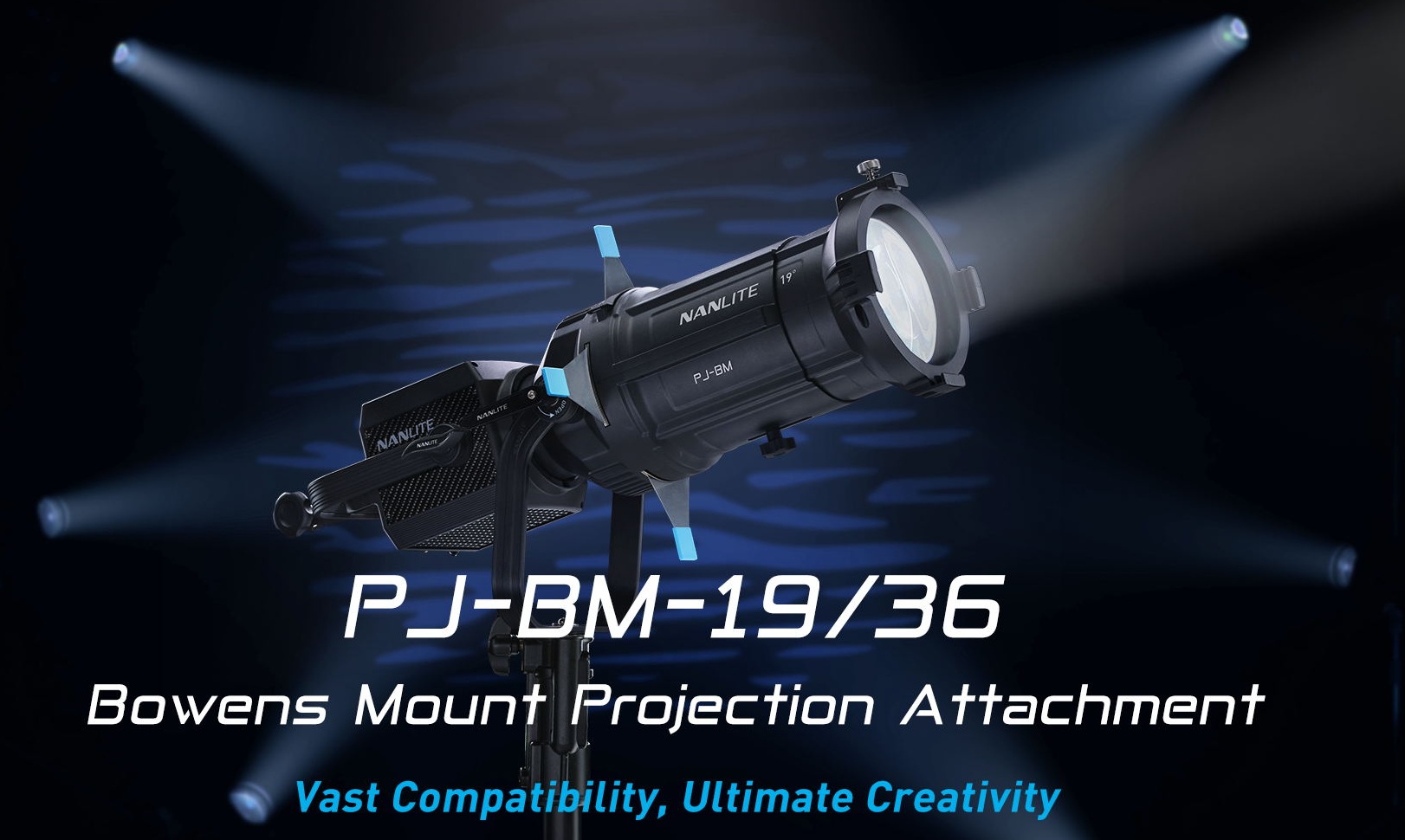 Nanlite Lens for Bowens Mount Projector PJ - BM (19°/ 36°) | CAMERATRANQUANG.COM