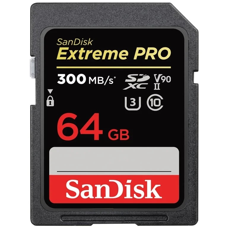 SanDisk ExtPro 64/128/256GB V90 300MB/s | cameratranquang.com